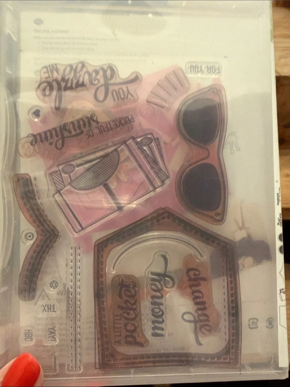 Stampin' Up! Pocketful of Sunshine Clear Stamp Set and coordinating dies